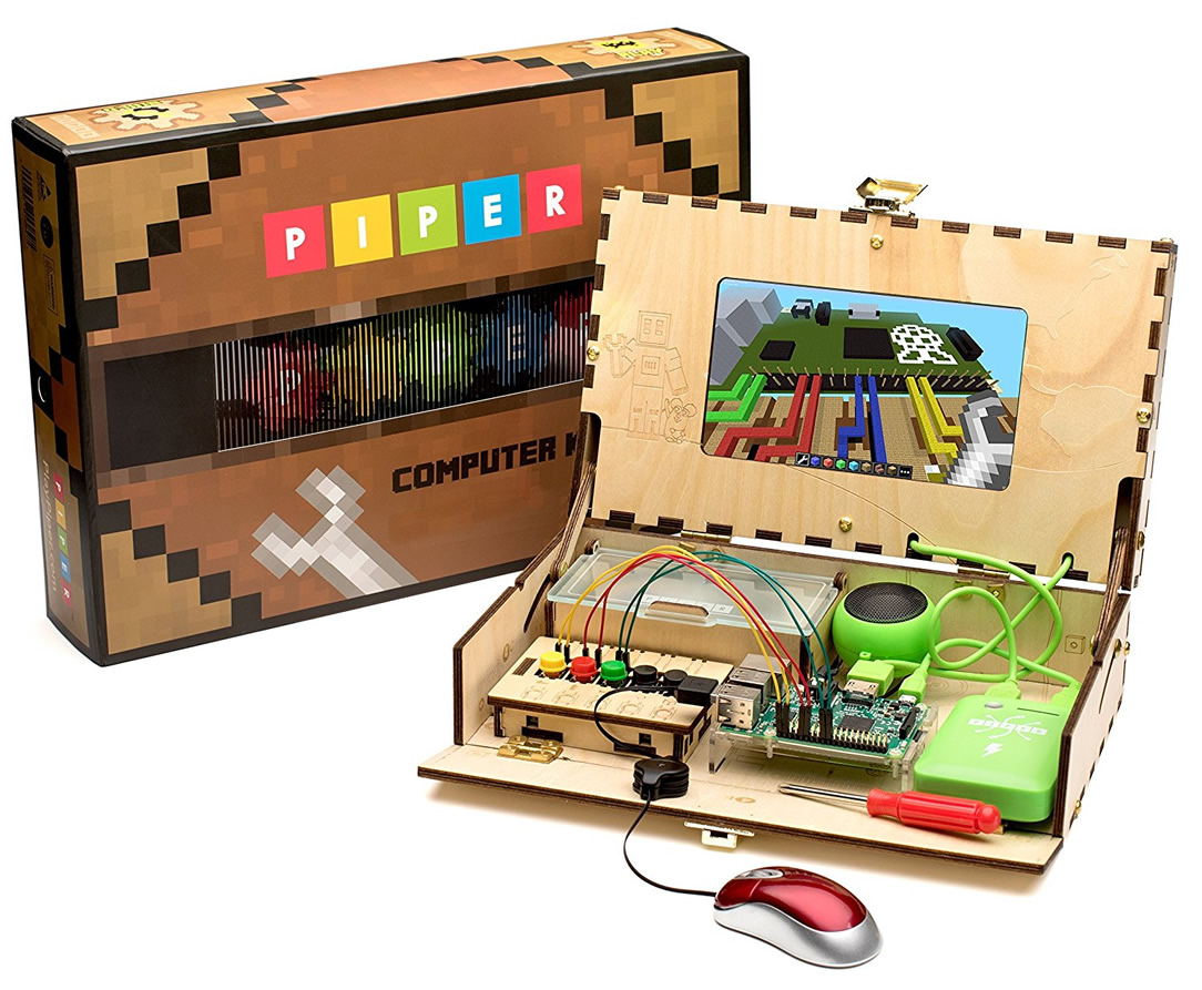 让孩子动手组装一部电脑！计算机教育神器Piper Computer测评-少儿编程教育网